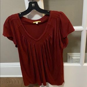 Maroon Gianni Bini Blouse